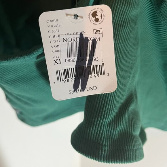 NWT Free People Movement All Clear Solid Cami in Heritage Green Size XL - Picture 8 of 8